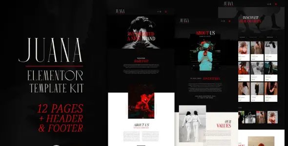Juana – Fashion Store Elementor Template Kit
